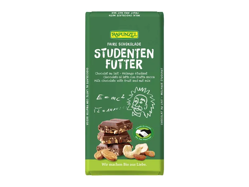 RAPUNZEL RAPUNZEL Cristallino-Vollmilchschokolade mit Nüssen & Trockenfrüchten – Produktbild 1 von 2