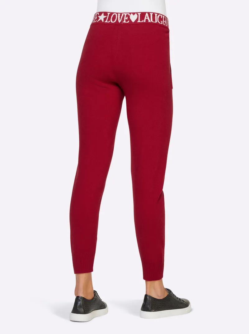 heine Strickhose rot, Rot, – Produktbild 2 von 2