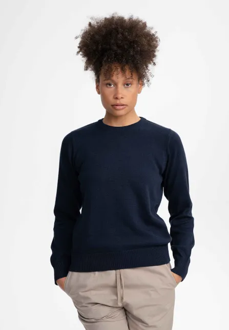 MELA Pullover Modell: Dhana GOTS, Navy, – Produktbild 1 von 2