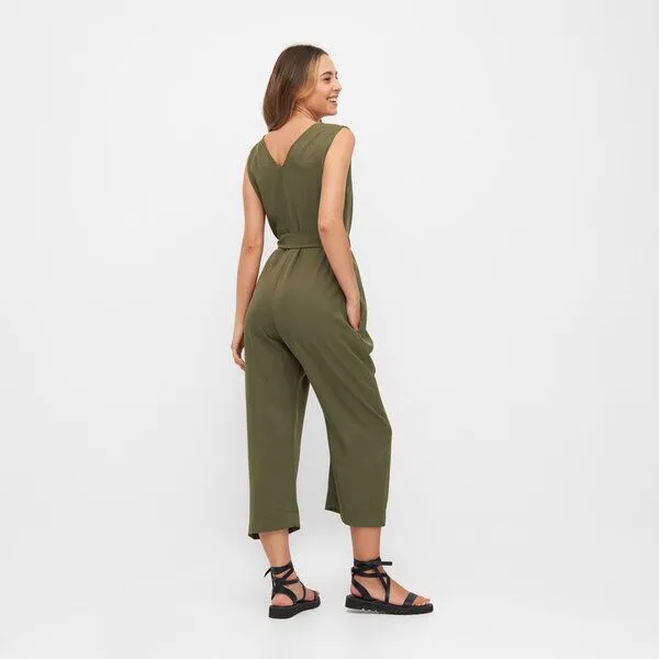 WiDDA berlin WiDDA berlin Lässiger Overall ANIBAS aus TENCEL®, Oliv, – Produktbild 3 von 3