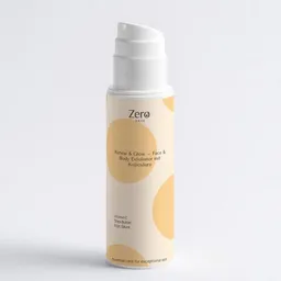 Zero Skin Zero Skin Renew & Glow - Face & Body Exfoliator mit Kojicsäure - 150 ml - sanftes Peeling für ebenmäßigen Glow mit 1% Kojisäure, Perlite-Peelingkörpern, Vitamin C & E, pflegend mit Jojobaöl, Sheabutter, Betain & Sodium PCA – Produktbild 1 von 1