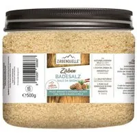 4betterdays 4betterdays Zirben Badesalz | 500 g | Schraubdose | Zirbenöl und naturbelassenes Meersalz | Made in Austria – Produktbild 1 von 1