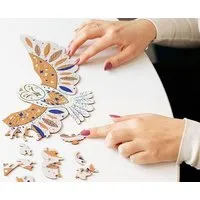 BeWooden BeWooden Holzpuzzle Scandi Eule – handgefertigtes, nachhaltiges Geduldsspiel aus Birkenholz – Produktbild 1 von 1