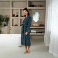 Kayori Kayori Fusai Bademantel, Denim, – Produktbild 1 von 1