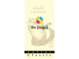 Zotter Zotter Bio-Schokolade 'Classic' mit indiv. gestalteter Banderole weiße Schokolade 70 g – Produktbild 1 von 1