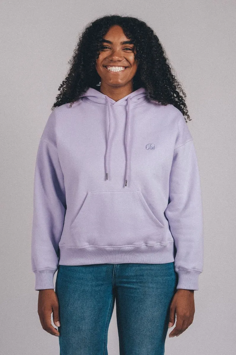 Trendsplant Trendsplant Damen vegan Hoodie Oversized Lavendel, Lila, – Produktbild 1 von 2