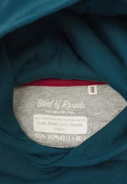 Band of Rascals Band of Rascals Plain Hooded, Dark-petrol, – Produktbild 4 von 4