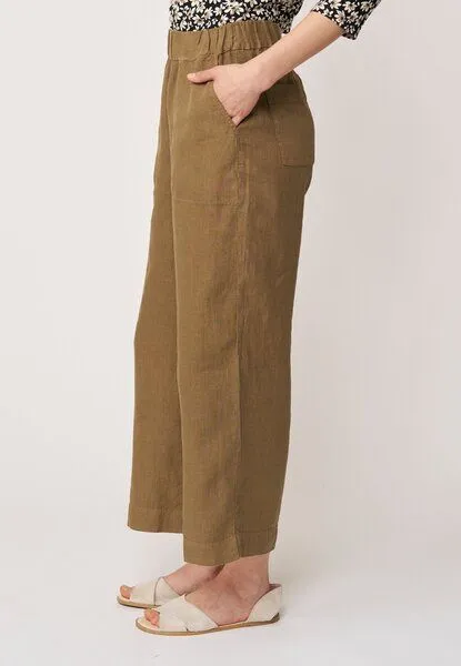 LANA Organic LANA Organic Leinenhose für Damen, Modell Jarina, Caspers, – Produktbild 4 von 4