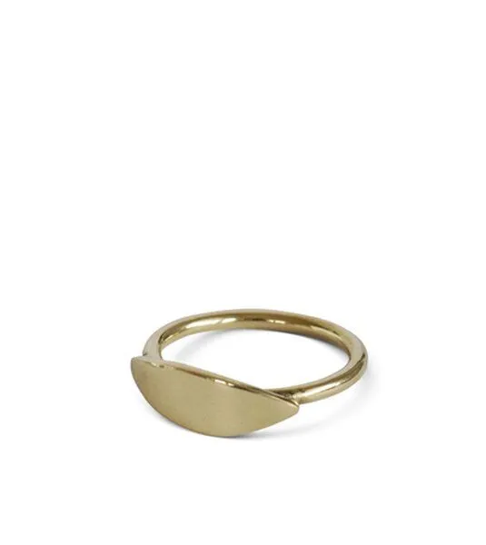 ting goods ting goods Ring Leaf, aus Messing oder Sterling Silber – Produktbild 2 von 4