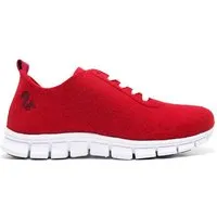 thies Ultraleichter, veganer Sneaker "thies ® PET" MEN aus recycelten Flaschen, flexibel und bequem, Rot, – Produktbild 1 von 1