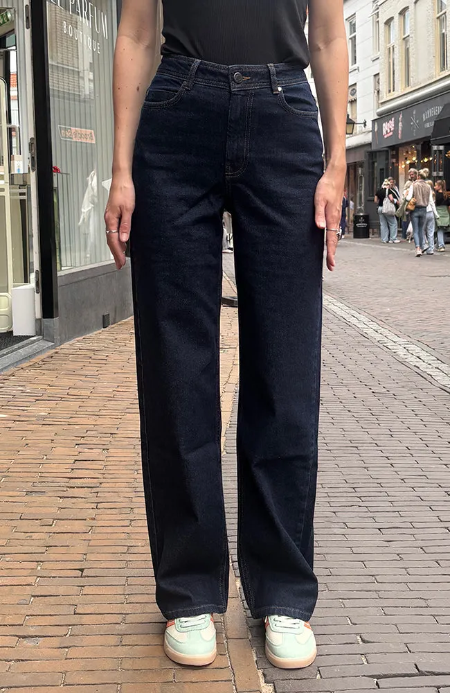 thinking mu Thinking MU Damen vegan Jeans Theresa Dunkelblau, Extra dunkelblau, – Produktbild 1 von 2