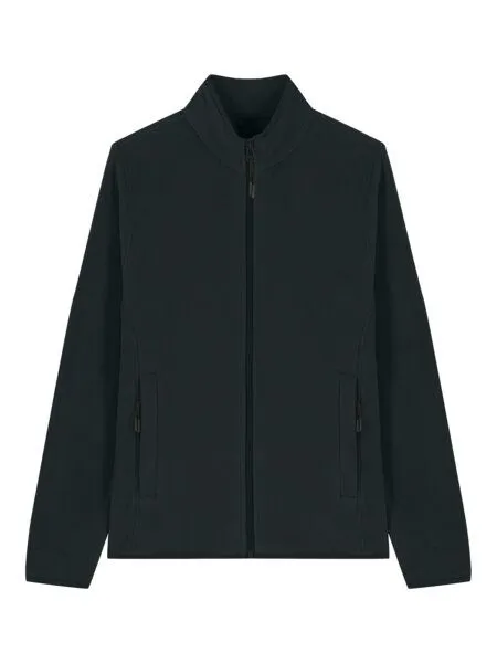 YTWOO YTWOO Damen Fleecejacke enganliegend aus 100% recyceltem Polyester, Schwarz, – Produktbild 3 von 4