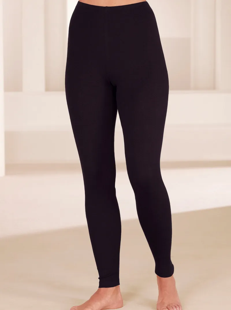 wäschepur Lange Unterhose schwarz, Schwarz, – Produktbild 1 von 3