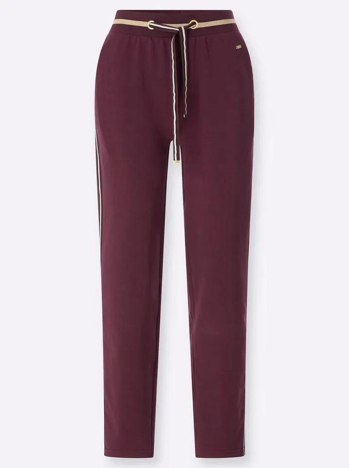 creation L Homewearhose Hose, Rot, – Produktbild 3 von 5