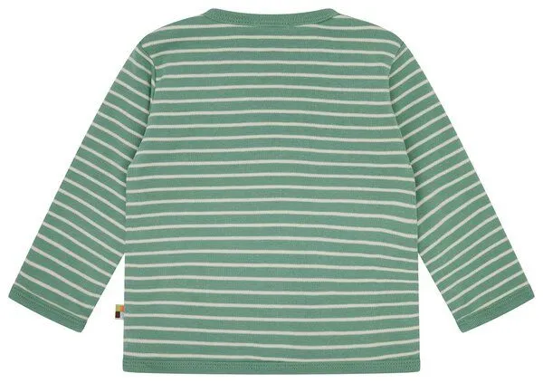 loud + proud loud + proud Babys & Kinder Wendejacke, GOTS-zertifiziert, Bamboo(grün), – Produktbild 3 von 4