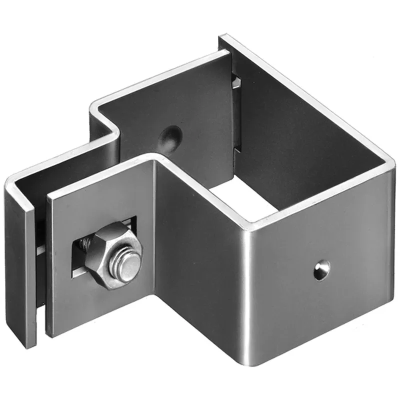 Alberts ALBERTS Endschelle für Vierkantpfosten, feuerverzinkt, für Pfosten 60x40 mm – Produktbild 1 von 1