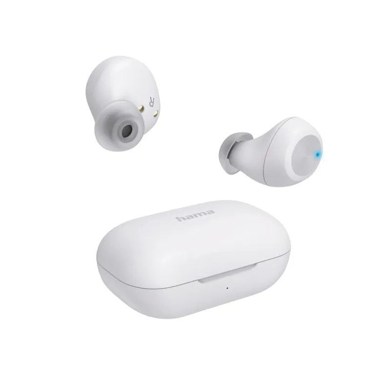 Hama Hama Bluetooth®-Kopfhörer "Spirit Chop II", TWS, In-Ear, Equalizer, Weiß, – Produktbild 1 von 5