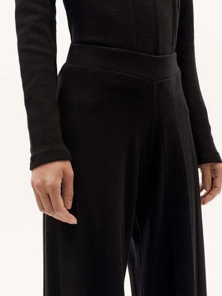 thinking mu thinking mu Damen Hose - Betty Pants, Schwarz, – Produktbild 4 von 4