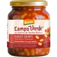 Campo Verde Campo Verde Bio-Baked-Beans, weiße Bohnen in Tomatensauce, 350 g – Produktbild 1 von 1