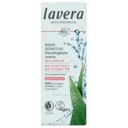 lavera lavera Reichhaltige Feuchtigkeitscreme basis sensitiv – Produktbild 2 von 3