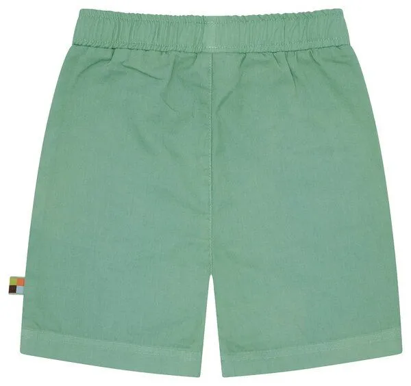 loud + proud loud + proud Babys & Kinder Bermuda Light Twill, GOTS-zertifiziert, Bamboo(grün), – Produktbild 2 von 3