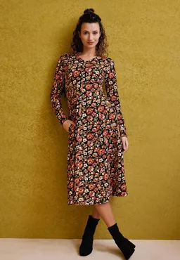 LANA Organic LANA Organic Midikleid aus Bio Baumwolle, Modell Avalon – Produktbild 1 von 1