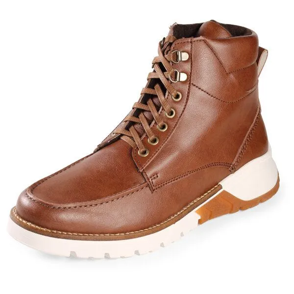 Fairticken Fairticken Hohe vegane Winterschuhe NICOLAU Men, Braun, – Produktbild 1 von 4