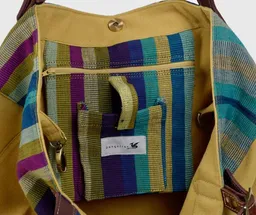 Dragolina Dragolina Shopper Miss Eve mit Webstoff der Pwo Karen – Produktbild 1 von 1