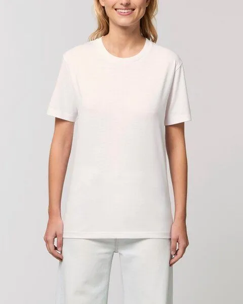 YTWOO YTWOO 3er Pack Basic Unisex T-Shirt aus Bio Baumwolle | viele Farbkombinationen | Fair Trade | Nachhaltig, Weiß-vintageweiß-hellgrau meliert, – Produktbild 3 von 3