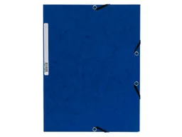 Exacompta Exacompta Eckspannermappe mit 3 Klappen "Premium Manila" DIN A4 blau – Produktbild 1 von 1