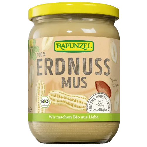 RAPUNZEL Erdnussmus fein bio (500g) – Produktbild 1 von 1