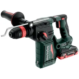 Metabo Metabo Akku-Kombihammer KH 18 LTX BL 24 Q, incl. 2x Akku LiHD 4 Ah, Ladegerät, Zubehör, metaBOX – Produktbild 1 von 1