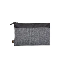 Halfar Reißverschluss-Tasche ELEGANCE, schwarz-grau meliert – Produktbild 1 von 1
