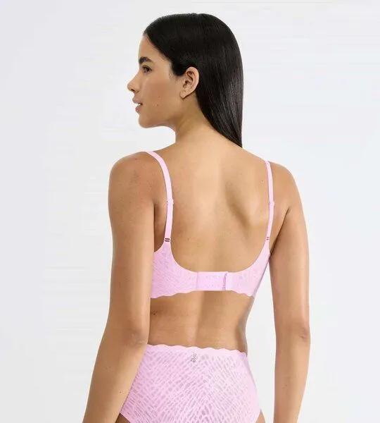 Sloggi Sloggi Soft-Bra ZERO FEEL BLISS, Floral pink, – Produktbild 2 von 3