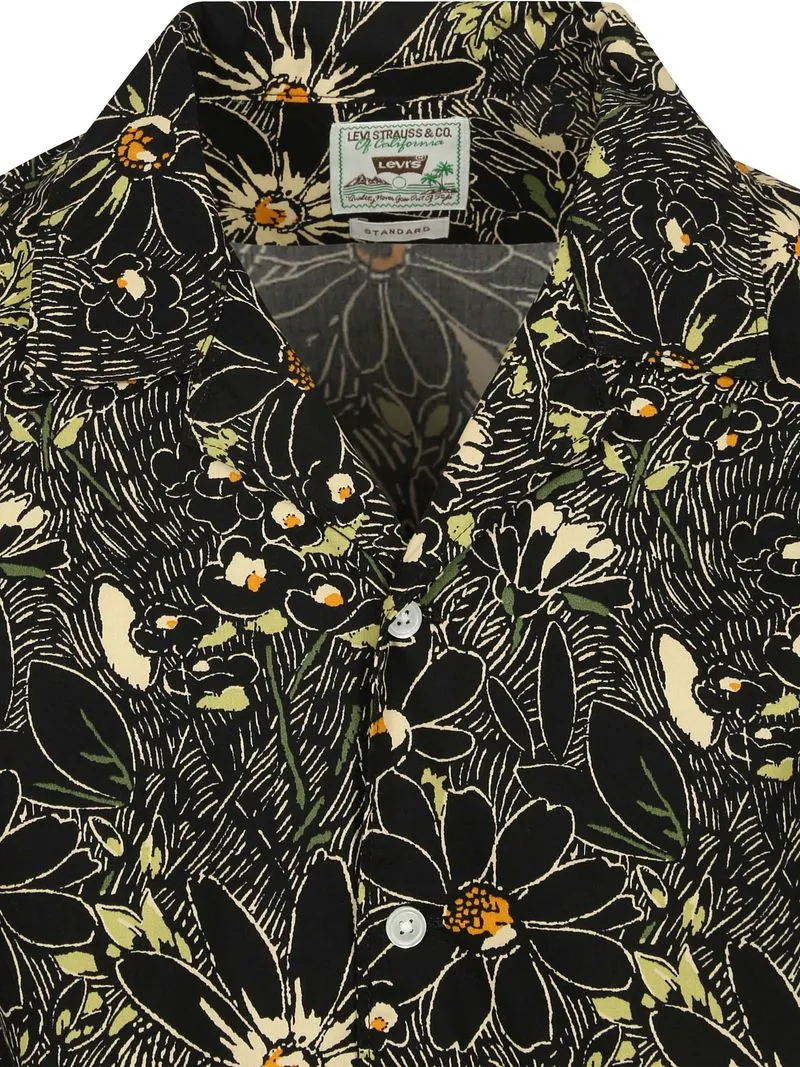 Levis Levi's Kurzarm Hemd Sunset Camp Schwarz - Größe S, Schwarz, – Produktbild 1 von 5