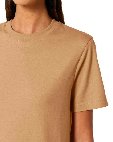 YTWOO YTWOO Nachhaltiges schweres Unisex T-Shirt, Orangebraun, – Produktbild 2 von 4