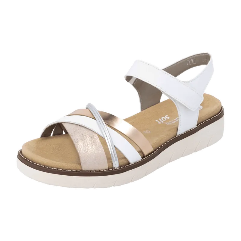 Remonte Remonte Sandale für Damen, Weiß, – Produktbild 1 von 6