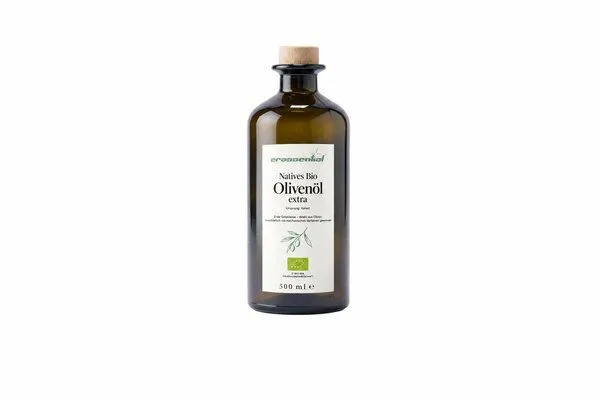 Erassential Erassential Natives BIO Olivenöl Extra aus Sizilien, 500 ml – Produktbild 2 von 2