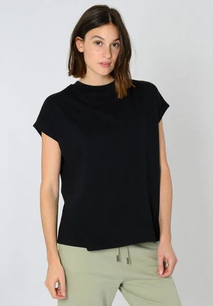 THOKKTHOKK ThokkThokk TT75 Boxy T-Shirt (GOTS, vegan), Black (schwarz), – Produktbild 1 von 4