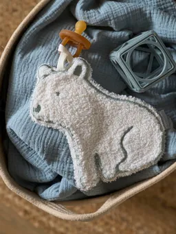 Vertbaudet Baby Schnullerkette mit Eisbär BASIC – Produktbild 1 von 1