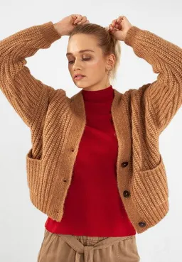 Alma & Lovis Alma & Lovis Cardigan im Grandpa-Style mit Alpaka | Grandpa Jacke – Produktbild 1 von 1