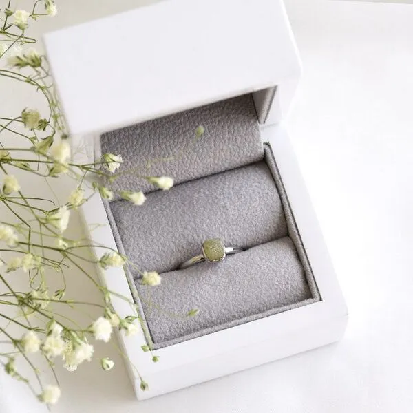 Eppi Eppi Ring aus Gold mit gelbem Rohdiamanten Yianna, Gold, – Produktbild 4 von 4