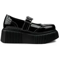 Altercore Altercore Damen vegan Schuhe Anabelle Patent, Schwarz, – Produktbild 2 von 3