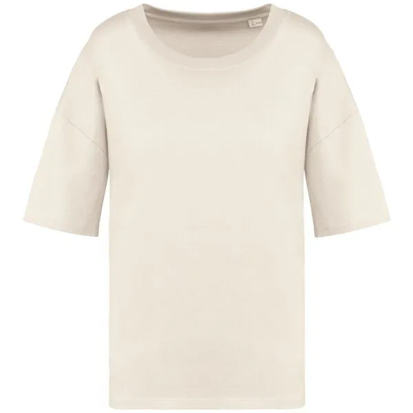 Greenspired Greenspired Umweltfreundliches Oversize Damen-T-Shirt 180g/m² - weg, Elfenbein, – Produktbild 1 von 1