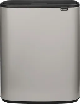 Brabantia Brabantia Bo Touch Bin 2 x 30L Soft Grey – Produktbild 1 von 1