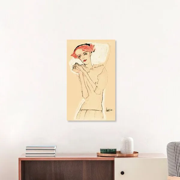 Photocircle Photocircle Poster / Leinwandbild - Egon Schiele: Porträt einer Frau – Produktbild 1 von 2