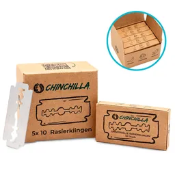 Chinchilla Chinchilla Rasierklingen für Rasierhobel universell 50 Stück – Produktbild 1 von 1
