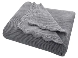 HANS NATUR HANS NATUR Babydecke Bio-Baumwolle mit Muschelkante 80 x 100 cm – Produktbild 1 von 1