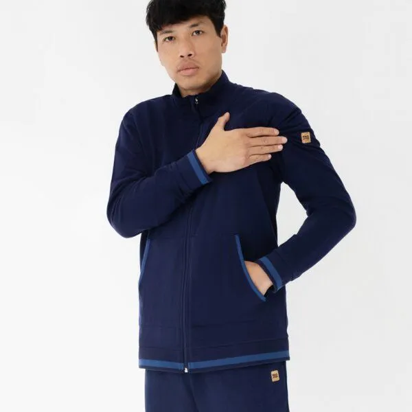 TAO Sportswear TAO Sportswear Herren Freizeitjacke aus Bio-Baumwolle Ingo – Produktbild 2 von 4