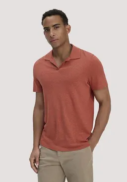 hessnatur hessnatur Jersey Polo Relaxed aus Leinen und Bio-Baumwolle – Produktbild 1 von 1